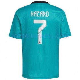 Herre Fotballdrakter Real Madrid Eden Hazard 7 Tredje 2021-22 Kortermet